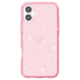 EIDERWOOD iPhone 16 Plus Hybrid Plastic Case - Pink Glitter