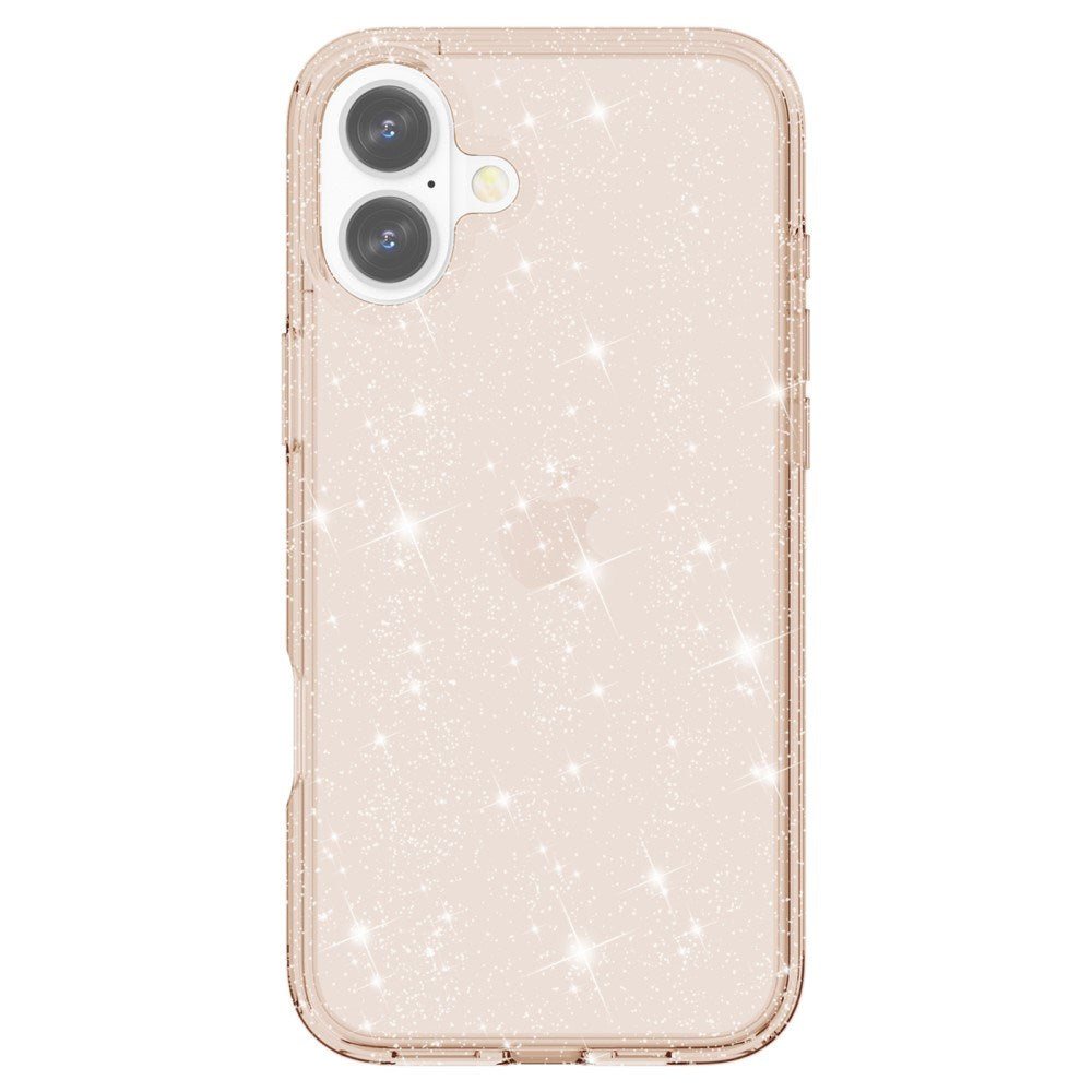 EIDERWOOD iPhone 16 Plus Hybrid Plastic Case - Gold Glitter