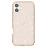 EIDERWOOD iPhone 16 Plus Hybrid Plastic Case - Gold Glitter