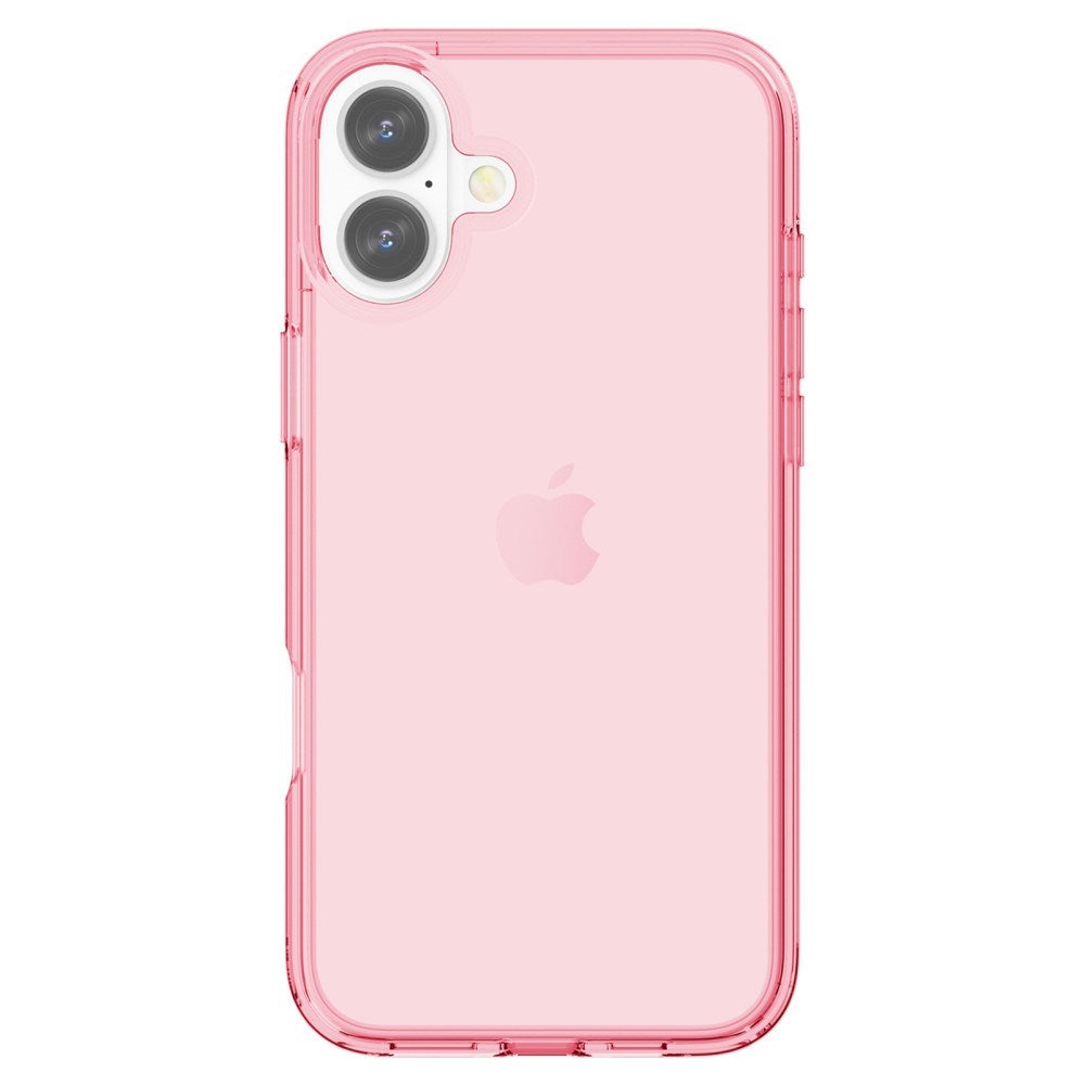 EIDERWOOD iPhone 16 Hybrid Cover - Transparent Pink