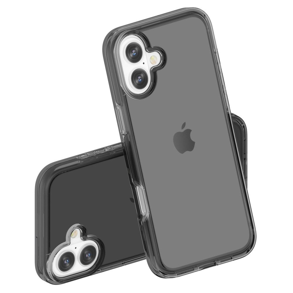 EIDERWOOD iPhone 16 Hybrid Cover - Transparent Black