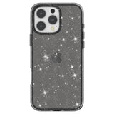 EIDERWOOD iPhone 16 Pro Max Hybrid Plastic Case - Black Glitter