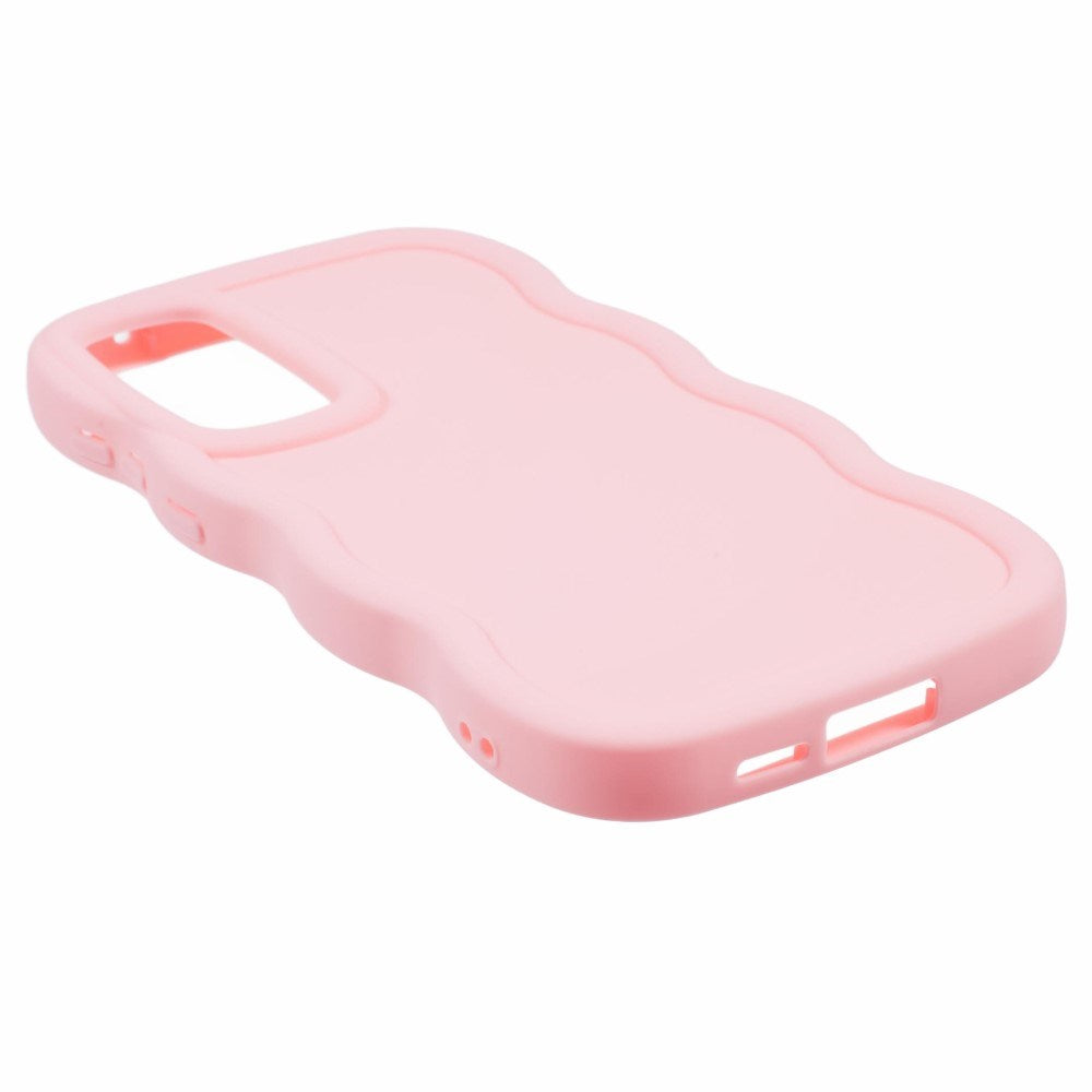 EIDERWOOD Samsung Galaxy A13 (5G) Flexible Plastic Wavy Case - Pink
