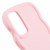 EIDERWOOD Samsung Galaxy A13 (5G) Flexible Plastic Wavy Case - Pink