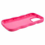 iPhone 15 Pro EIDERWOOD Flexible Plastic Wavy Case - Pink