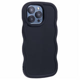 iPhone 15 Pro EIDERWOOD Flexible Plastic Wavy Case - Black