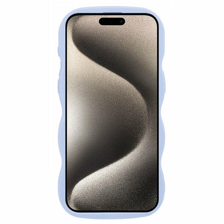 iPhone 14 Pro Max EIDERWOOD Flexible Plastic Wavy Case - Purple