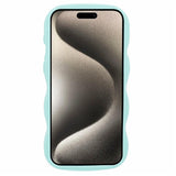 iPhone 14 Pro EIDERWOOD Flexible Plastic Wavy Case - Blue