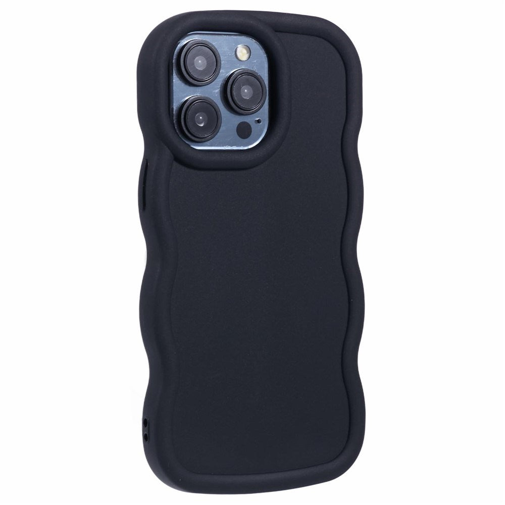 iPhone 13 Pro EIDERWOOD Flexible Plastic Wavy Case - Black