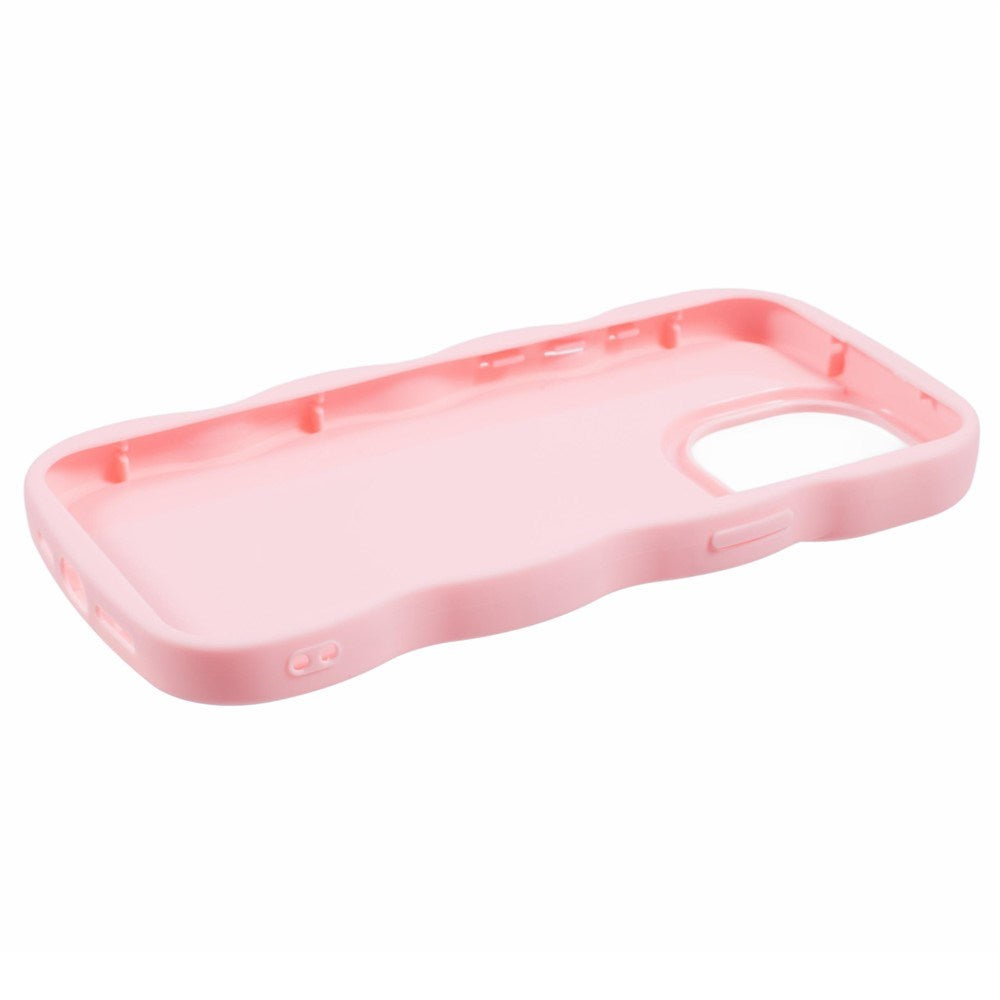iPhone 13 Pro EIDERWOOD Flexible Plastic Wavy Case - Light Pink