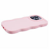 iPhone 12 / 12 Pro EIDERWOOD Flexible Plastic Wavy Case - Light Pink