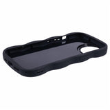 iPhone 14 EIDERWOOD Flexible Plastic Wavy Case - Black