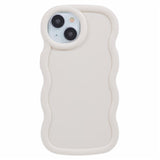 iPhone 13 EIDERWOOD Flexible Plastic Wavy Case - White