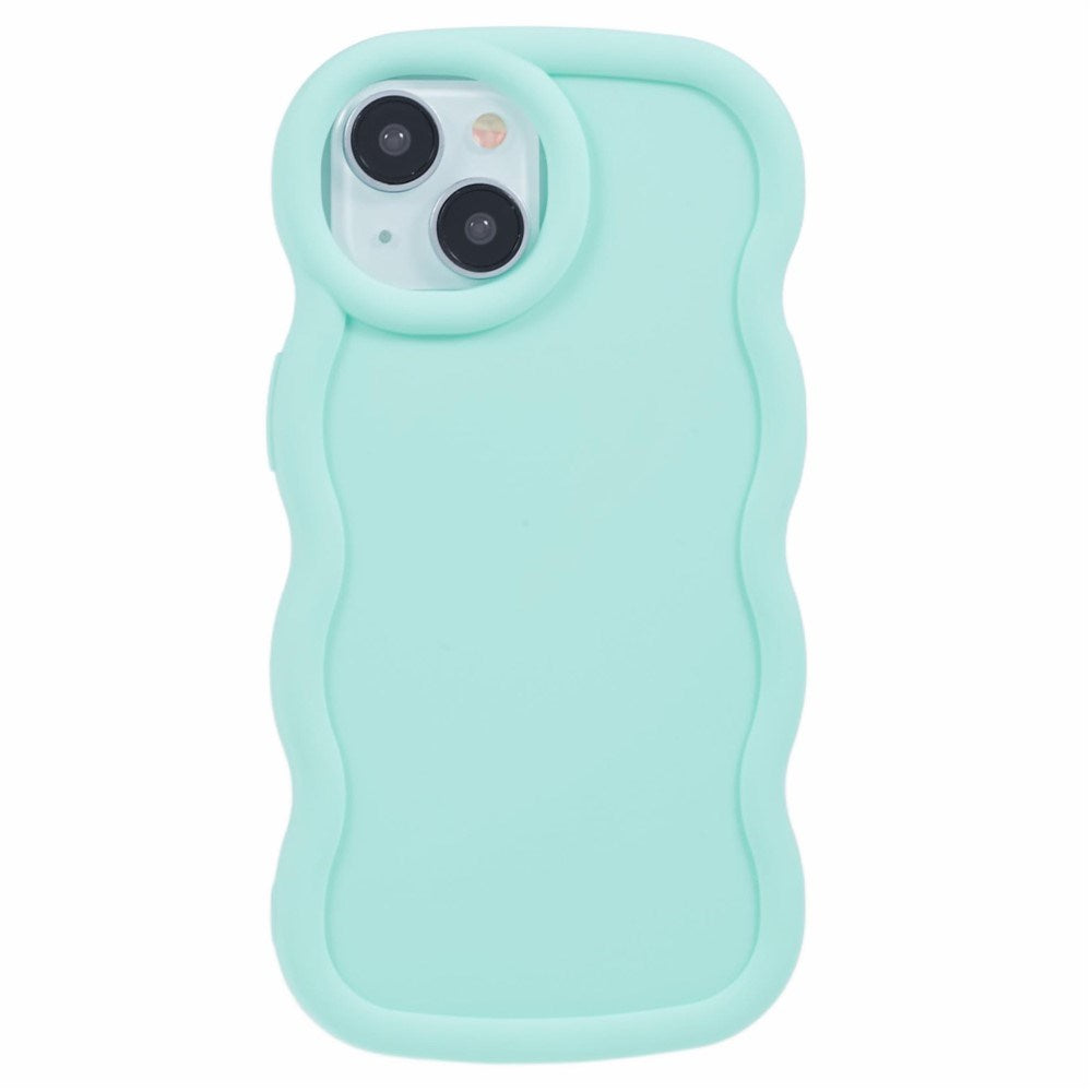iPhone 13 EIDERWOOD Flexible Plastic Wavy Case - Blue
