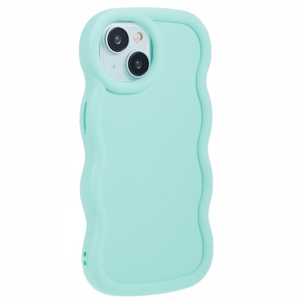 iPhone 13 EIDERWOOD Flexible Plastic Wavy Case - Blue