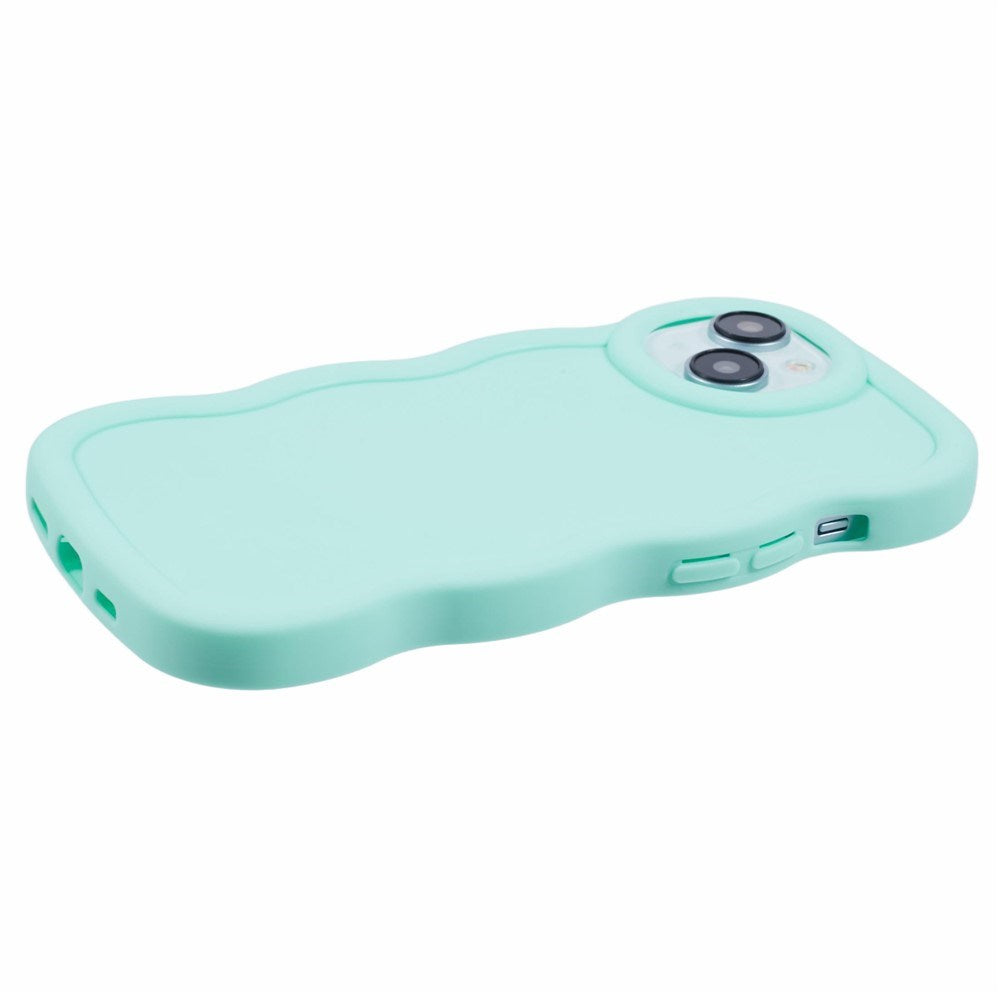iPhone 13 EIDERWOOD Flexible Plastic Wavy Case - Blue
