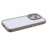 Eiderwood iPhone 16 Pro Hybrid Plastic Case - Transparent / Brown