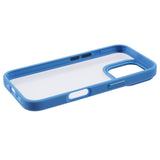 Eiderwood iPhone 16 Pro Hybrid Plastic Case - Transparent / Blue