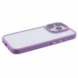 Eiderwood iPhone 16 Pro Hybrid Plastic Case - Transparent / Purple