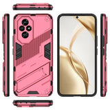 EIDERWOOD Honor 200 5G Hybrid Tough Case w. Kickstand - Pink