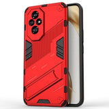 EIDERWOOD Honor 200 5G Hybrid Tough Case w. Kickstand - Red