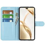 EIDERWOOD Honor 200 Pro (5G) Faux Leather Flip Case with Cardholder & Stand Function - Blue