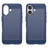 EIDERWOOD iPhone 16 Brushed Carbon Case - Blue