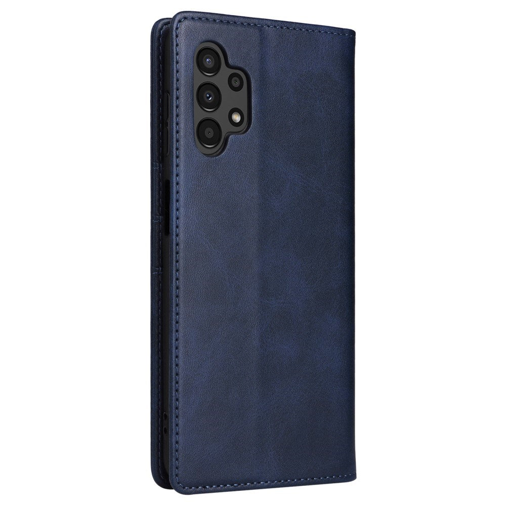 EIDERWOOD Samsung Galaxy A13 (4G/5G) / A04s / M13 Faux Leather Flip Case with Cardholder & Stand Function - Dark Blue