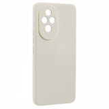 EIDERWOOD Honor 200 5G Case – Flexible Plastic Cover with Fiber Lining and Precise Lens Cutout - White