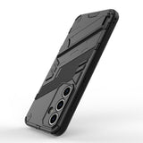 Samsung Galaxy S24 FE Hybrid Case w. Kickstand - Black