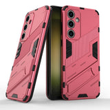 Samsung Galaxy S24 FE Hybrid Case w. Kickstand - Pink