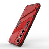 Samsung Galaxy S24 FE Hybrid Case w. Kickstand - Red