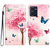 EIDERWOOD HMD Pulse / Pulse Pro / Pulse+ PU Leather Flip Case w. Wallet and Strap - Pink Tree