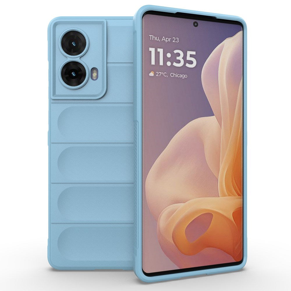 EIDERWOOD Motorola Moto G85 (5G) Flexible Plastic Case - Light Blue