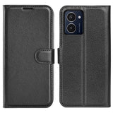 EIDERWOOD HMD Pulse/Pro/Plus Vegan Leather Flip Case with Cardholder & Stand Function - Black