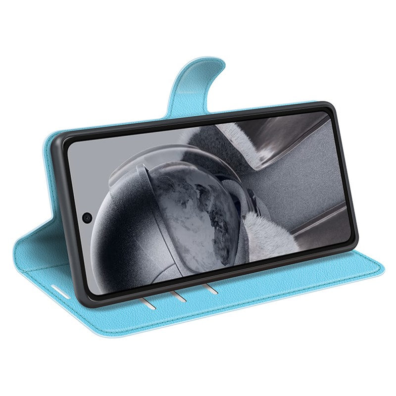 EIDERWOOD HMD Pulse/Pro/Plus Vegan Leather Flip Case with Cardholder & Stand Function - Blue