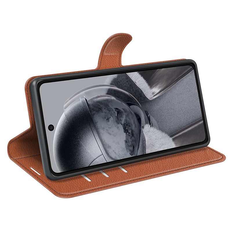 EIDERWOOD HMD Pulse/Pro/Plus Vegan Leather Flip Case with Cardholder & Stand Function - Brown