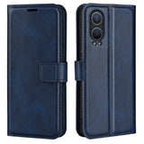 EIDERWOOD OnePlus Nord CE4 Lite (5G) Leather Flip Case w. Card Holder & Magnetic Closure - Blue