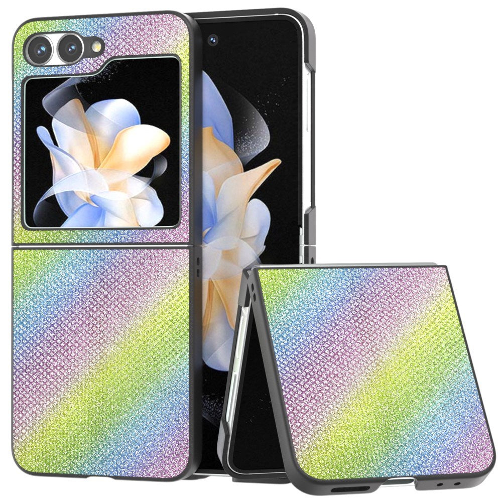 EIDERWOOD Samsung Galaxy Z Flip6 5G Rhinestone Case - Rainbow