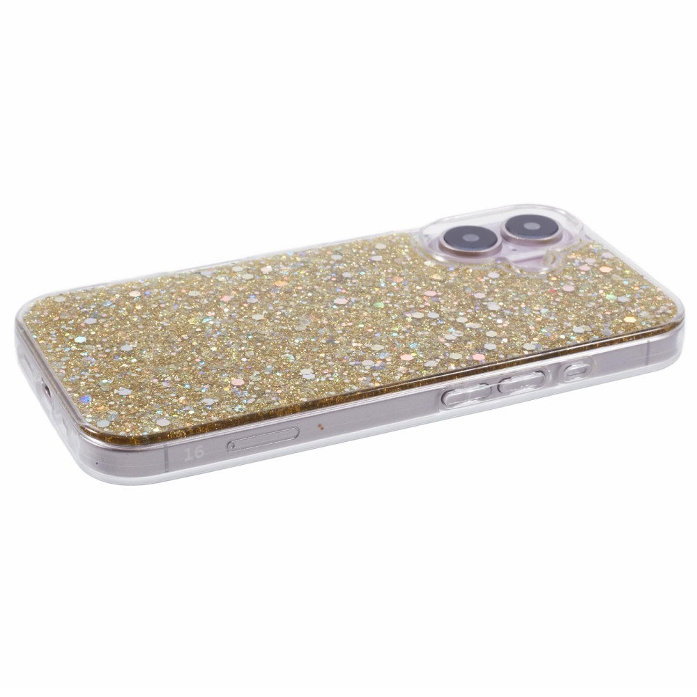 EIDERWOOD iPhone 16 Glitter Case - Gold