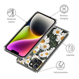 iPhone 14 Pro Flexible Plastic Case - Daisies