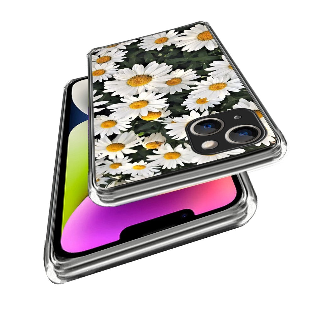 iPhone 14 Pro Flexible Plastic Case - Daisies