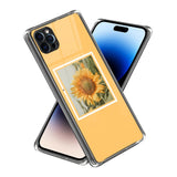 iPhone 14 Pro Flexible Plastic Case - Sunflower in a Frame