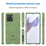 Motorola Edge 30 Ultra Rugged Shield Series Tough Case - Green