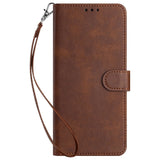 EIDERWOOD Motorola G85 (5G) Imitation Leather case w. Wallet & Strap - Brown