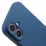 EIDERWOOD iPhone 16 Matte Flexible Plastic Case - Blue