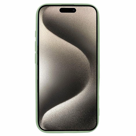 EIDERWOOD iPhone 16 Matte Flexible Plastic Case - Light Green