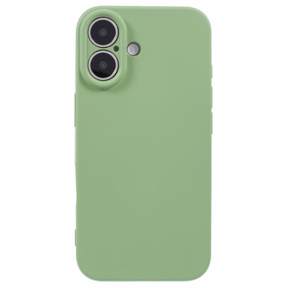 EIDERWOOD iPhone 16 Matte Flexible Plastic Case - Light Green