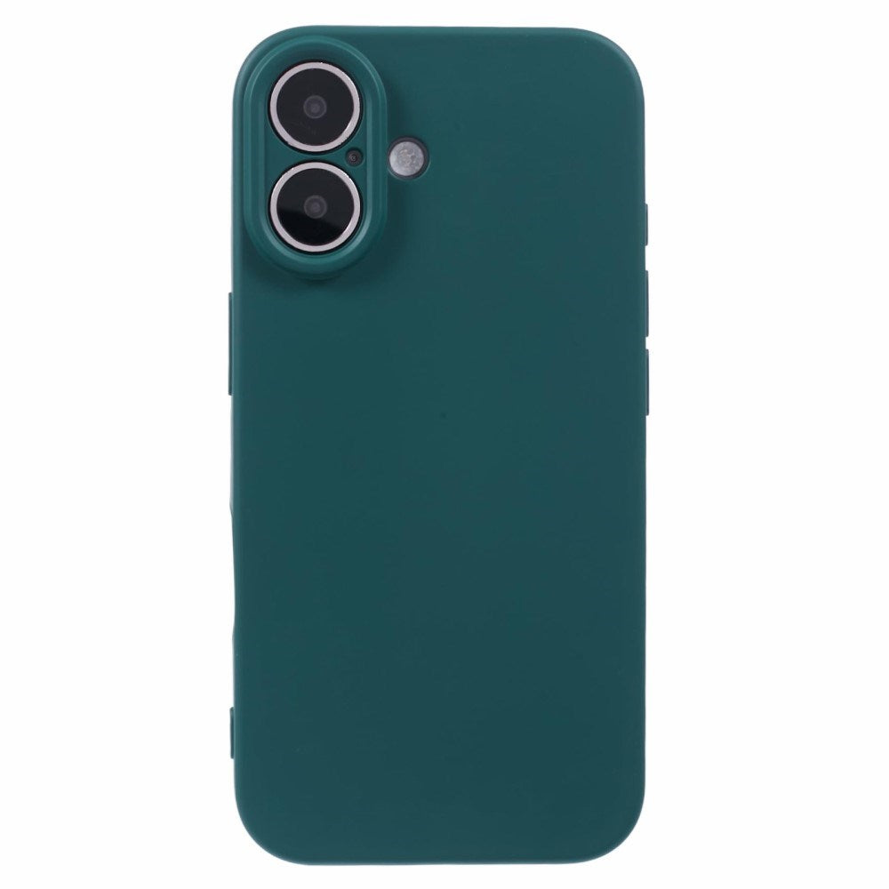 EIDERWOOD iPhone 16 Matte Flexible Plastic Case - Dark Green