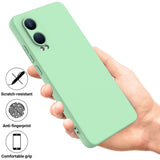 EIDERWOOD OnePlus Nord CE4 Lite (5G) Liquid Silicone Case w. Strap - Green